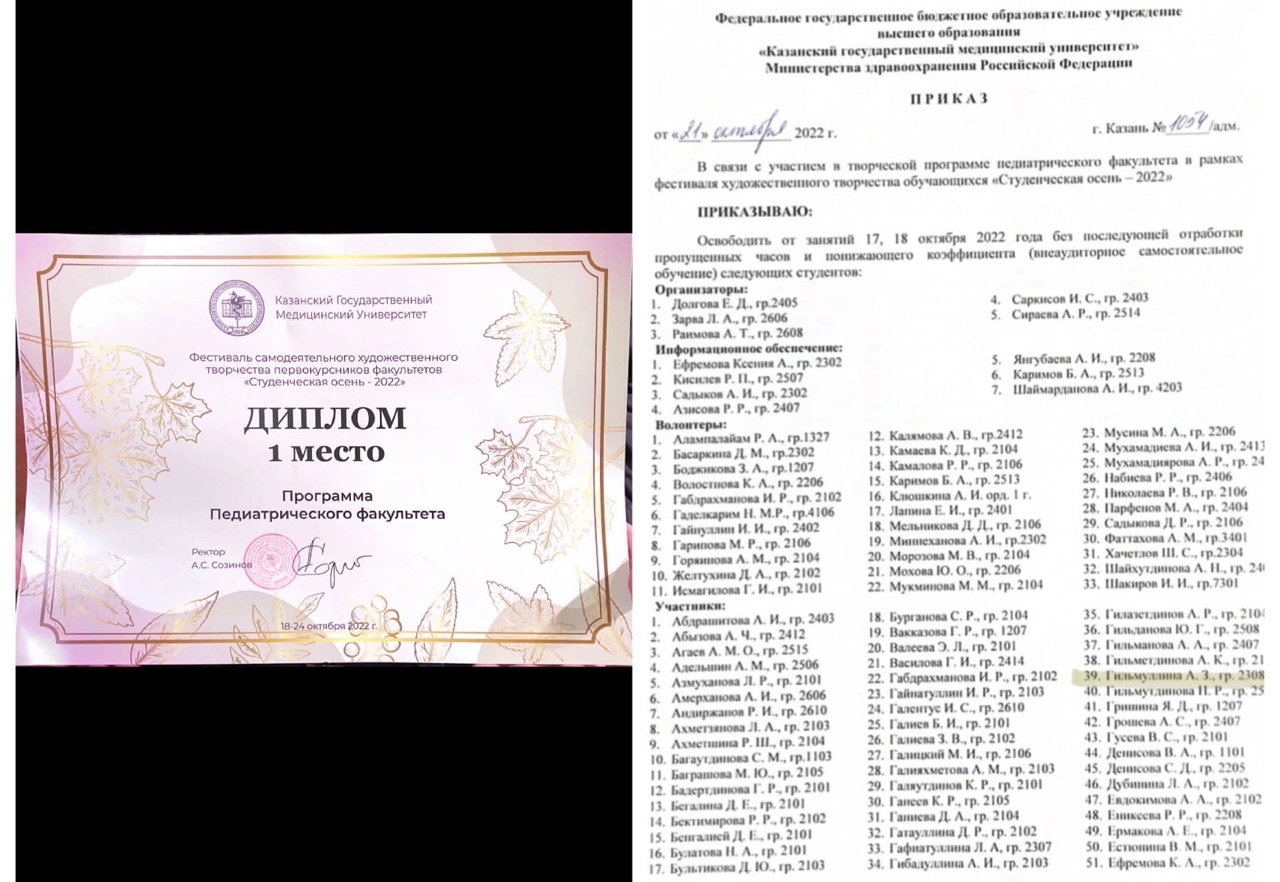 Диплом 1 место