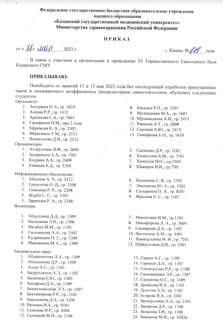 БАЛ 2023