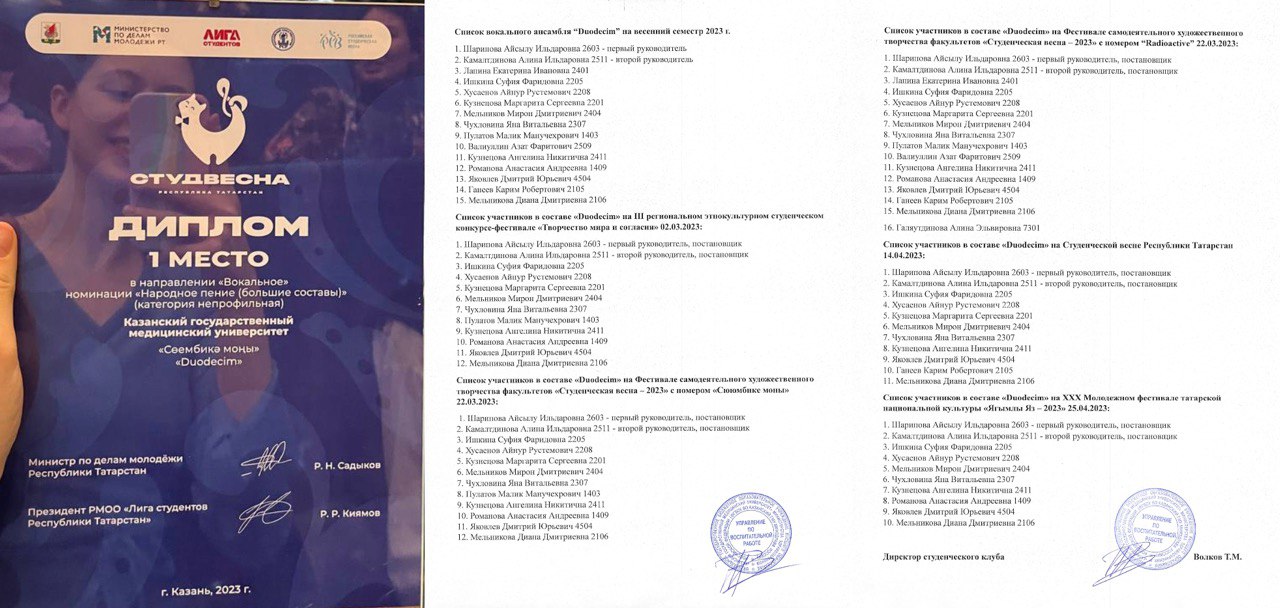 1 место Дуодецим
