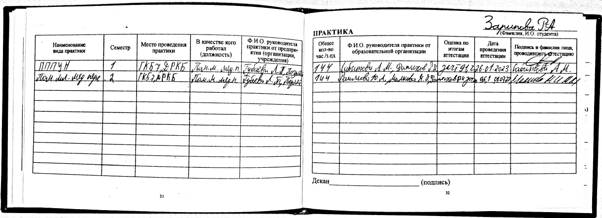 Зарипова_зачетная книжка (4)