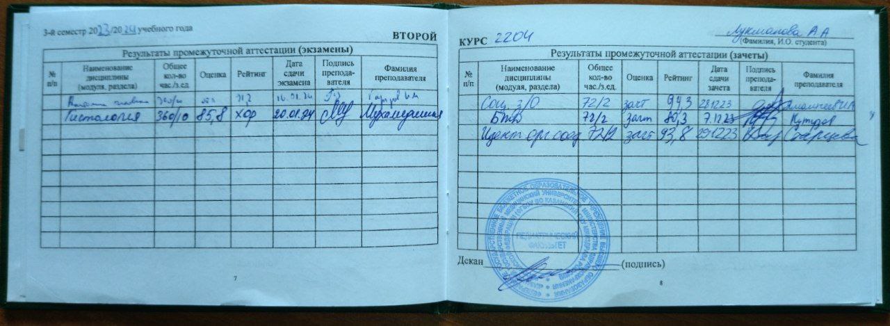 Зимняя сессия